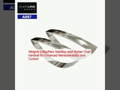 الوزن 0.8kg/الأزواج المقاوم للصدأ الحلاقة كرسي الحلاقة الدرج للحصول على تحسين المناورة والتحكم