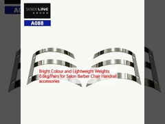 لون مشرق ووزن خفيف 0.6 كجم/زوجة لمقعد صالون الحلاقة