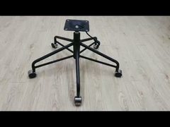 المكتب الداخلي كرسي دوار مع بناء الحديد ووظيفة رفع الدوران