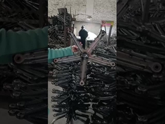 الحديد الأسود / طلاء لون مقعد المكتب استبدال قاعدة 700 مم قطر لتحسين المتانة