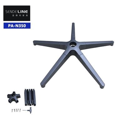 سعر جيد تفكيك كرسي مكتب القدمين القاعدة الدورية 115mm الارتفاع اختبار BIFMA التعبئة الفردية الانترنت