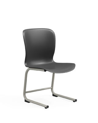 سعر جيد أبعاد المقعد 48 ارتفاع × 46 عرض × 43 عمق سم كرسي بلاستيكي عصري بقاعدة معالجة بالطلاء الكهربائي مزود بوسادات قدم ثابتة مانعة للانزلاق مناسب للاستخدام الداخلي والخارجي الانترنت