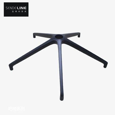 سعر جيد القاعدة المعدنية للكرسي المكتبي مع الدعم الخلفي ودورات التدحرج السلسة سبيكة الألومنيوم المقاومة الانترنت