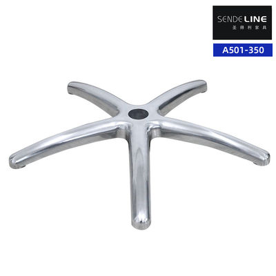 سعر جيد كرسي مكتبية إرغونومية قاعدة معدنية مع 360 درجة الدوران وارتفاع قابل للتعديل سبيكة الألومنيوم دائمة الانترنت