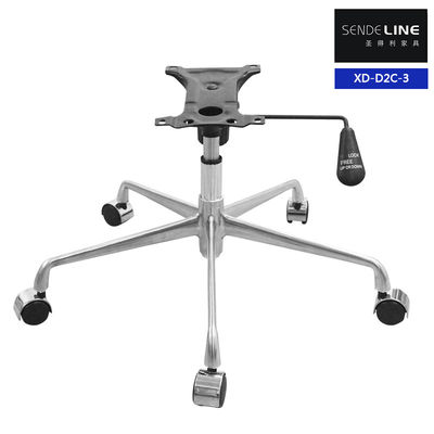 سعر جيد أساس كرسي الكرسي العصري الألومنيوم سبيكة أساس عجلة لكرسي المكتب الانترنت