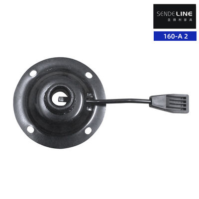 سعر جيد المكتب الداخلي الكرسي المتحرك الهيكل المستدير 160 ملم مريحة مع دعم القطنية الانترنت