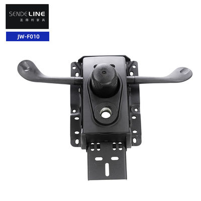 سعر جيد سبيكة الألومنيوم الأسود آلية كرسي المكتب مع رفع المقعد خلفية المزامنة ميل 4 معدات قفل وظيفة حرة الانترنت