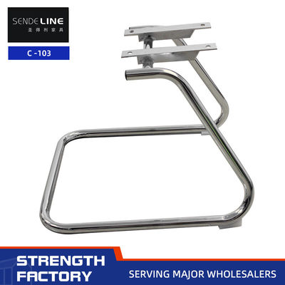 سعر جيد صبغ الكروم كرسي المكتب الإطار المعدني المصبوغ بالكهرباء / الإطار الأسود الانترنت