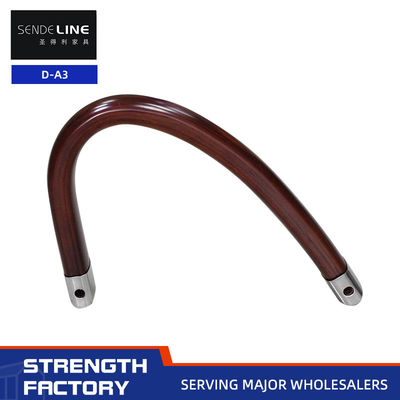 سعر جيد المقعد الخشبي الصلب من الطراز الحديث الراحة البني الأحمر للمنزل / المكتب الانترنت