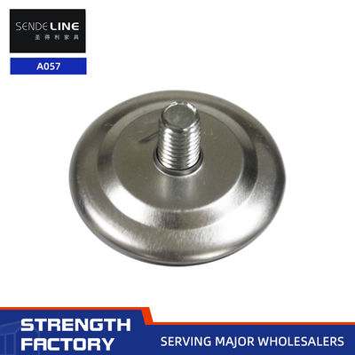 سعر جيد أقدام المائدة من البلاستيك / الفولاذ المقاوم للصدأ 18mm 20mm خيوط طاولة أقدام ضبط الانترنت