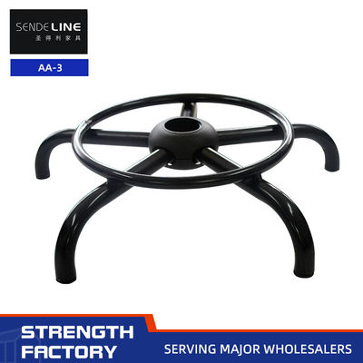 سعر جيد ملحقات مقعد الحانة الأسود المقعد المتحرك حلقات القدم قاعدة القدم الخمس نجوم الانترنت