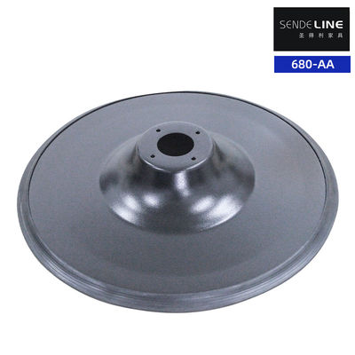 سعر جيد أسود مصبغ بالكهرباء أساس كرسي الحلاق الملون مع رش دائري 3.0 سمك الجدار الانترنت