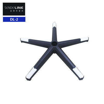 سعر جيد كرسي مكتب نايلون أسود القاعدة الدورية مع دعم الحبل والعجلات الانترنت