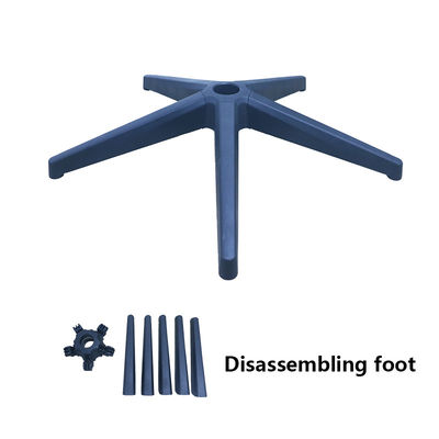 سعر جيد تم تفكيكه الجديد و اجتاز اختبار Bifma كرسي نايلون أسود قابل للتحريك مع قدم قابلة للإزالة و عجلات الانترنت