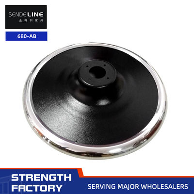 سعر جيد الصفيحة الباردة الطابع رش المقعد الحلاق الأسود قاعدة الفولاذ المقاوم للصدأ حافة 3.0mm الحائط الانترنت