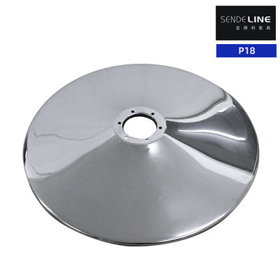 سعر جيد كروم مستديرة قاعدة كرسي الحلاقة لمقعد التصميم صالون 520/550mm مواصفات الانترنت