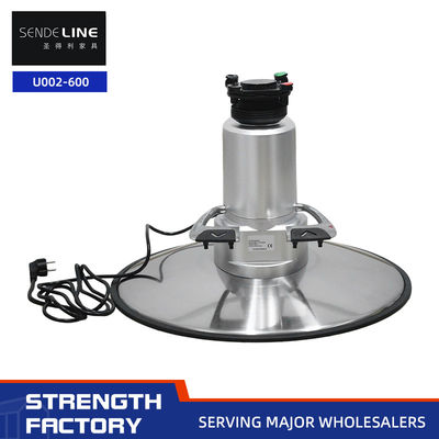 سعر جيد كرسي حلاقة كروم 600 ملم القاعدة الكهربائية 140 # جزء معدات صالون الشعر - ارتفاع قابل للتعديل 41-53 سم الانترنت