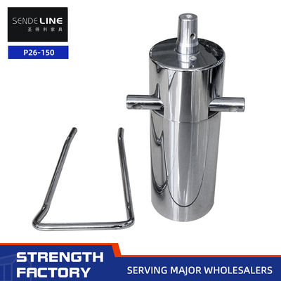 سعر جيد قاعدة كرسي الحلاقة المهنية مع مضخة النفط القاعدة الحديد الصب 200N الكروم الانترنت