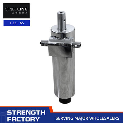 سعر جيد 165 ملم رحلة كرسي الحلاق الكروم قاعدة مع 5.2 كجم مضخة النفط الحديد الصب ضغط رفع 200 ن الانترنت