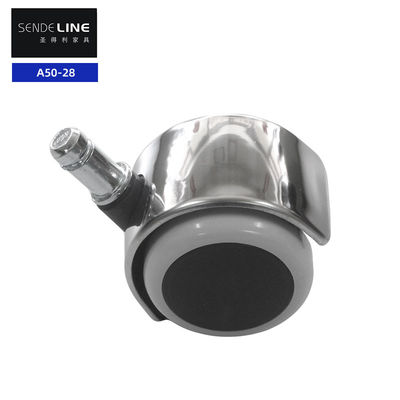 سعر جيد 2 بوصة الحليب الأبيض نايلون كرسي المكتب عجلة العجلة لسهولة الحركة والتحريك السلس الانترنت