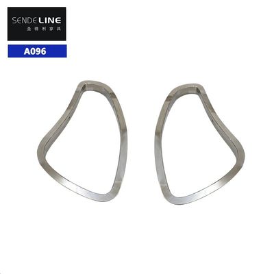 سعر جيد كرسي الحلاق خفيف الوزن مقاعد ذراع من الفولاذ المقاوم للصدأ عالية الجودة يزن 0.3 كجم لكل زوج الانترنت