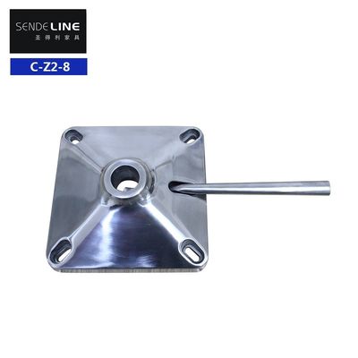 سعر جيد السعة الثقيلة الوزن السعة الذهبية سبيكة الألومنيوم آلية كرسي المكتب دون دعم أسفل الانترنت