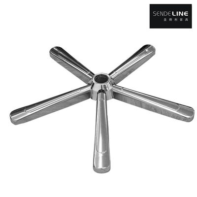 سعر جيد 700ملم استبدال قاعدة كرسي المكتب الحديدي لبيئة عمل حديثة ومنتجة الانترنت