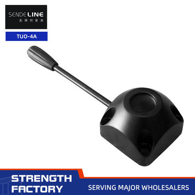 سعر جيد مقاعد مكتبية من سبيكة الألومنيوم مع آلية فتحة تركيب 55×55 ملم سمك الحائط 2.5 ملم الانترنت