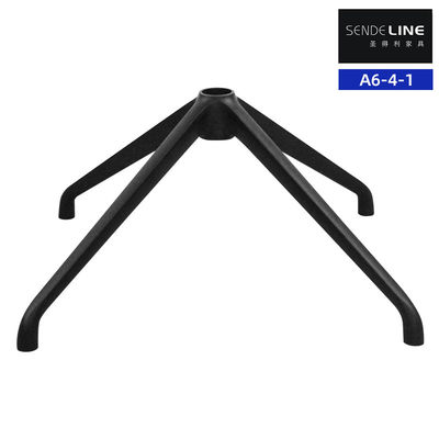 سعر جيد مكتب إيرغونوميكي ألومنيوم سبيكة مكتب كرسي المعدن قاعدة 38mm الربيع الهوائي مع ثقب في الوسط 670mm قطر الانترنت