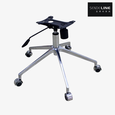 سعر جيد كرسي المكتب القابل للتعديل الايرغونومي مع قاعدة سبائك الألومنيوم الملمع 700 ملم الانترنت