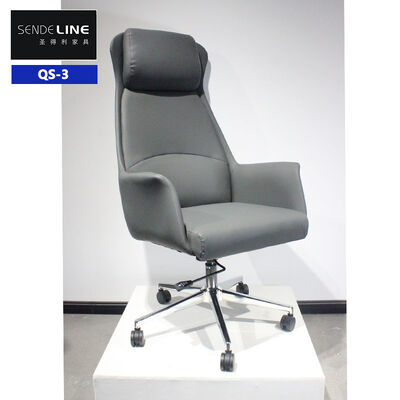 مسند ذراع نعم كرسي مكتب دوار قابل لتعديل الارتفاع مريح مريح للعمل المكتبي وغرفة الاجتماعات