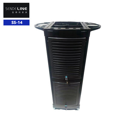 سعر جيد عربة تخزين صالون الشعر البلاستيكية ذات 5 طوابق وأبعاد 40 * 51 * 80 سم لمحلات الحلاقة الانترنت